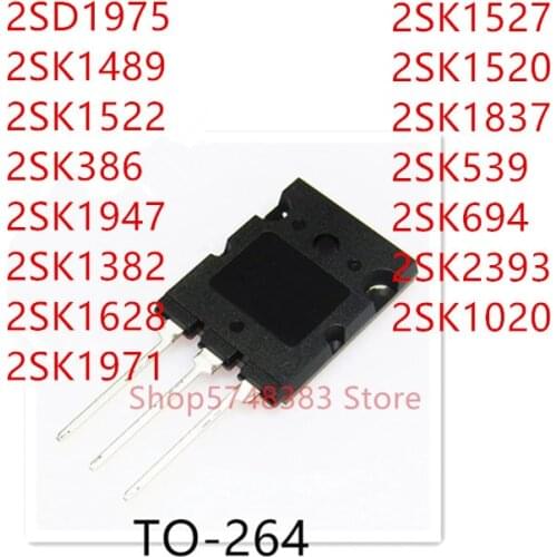 10PCS 2SD1975 2SK1489 2SK1522 2SK386 2SK1947 2SK1382 2SK1628 2SK1971 2SK1527 2SK1520 2SK1837 2SK539 2SK694 2SK2393 2SK1020