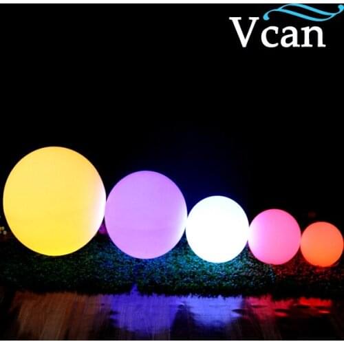 40cm 15.8inch Colorful Outdoor Waterproof LED Ball Lamp VC-B400