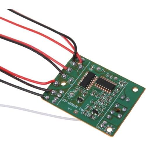 5CH 27Mhz Remote Controller Unit Receiver Board+Remote Control For Tank Car Toy Radio System for 130 Motor 6V 5V F1CB