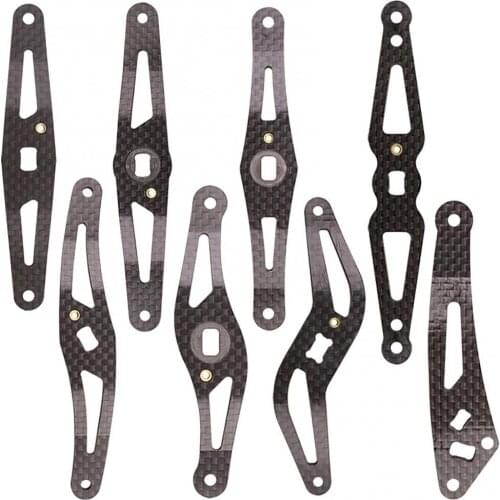 Anti-corrosion Carbon Fiber Knob Rocker Grip Fishing Reel Handle Tackle Tool