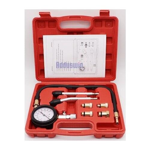 Auto Engine Pressure Gauge Rapid Tester Car Repair Tools Petrol Gas Engine Cylinder Compression Gauge Presure Tester Tool