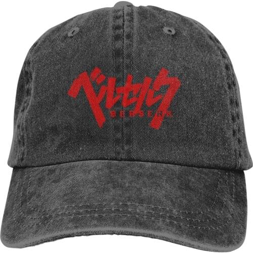Berserk Anime Logo Baseball Cap cowboy hat Peaked cap Cowboy Bebop Hats Men and women hats