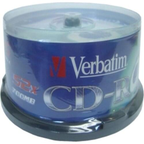 CD-R Verbatim 43432 700 MB 52x (25 uds)