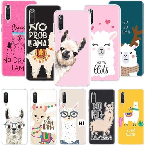 Lama Llama Alpacas Phone Case For Xiaomi Mi Note 10 11 9 8 10T 9T CC9 A1 A2 A3 5X 6X Pocophone F1 X3 F2 Pro Lite Coque Cover