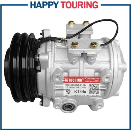For Hino Rainbow For Toyota Coaster bus aircon AC Compressor 10P25B F047200-6290 047300-3250 147100-4210 0472006290 0473003250