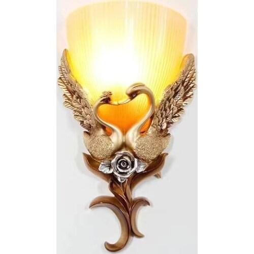 European style lampshades swan lampshades wall lamp lampshades