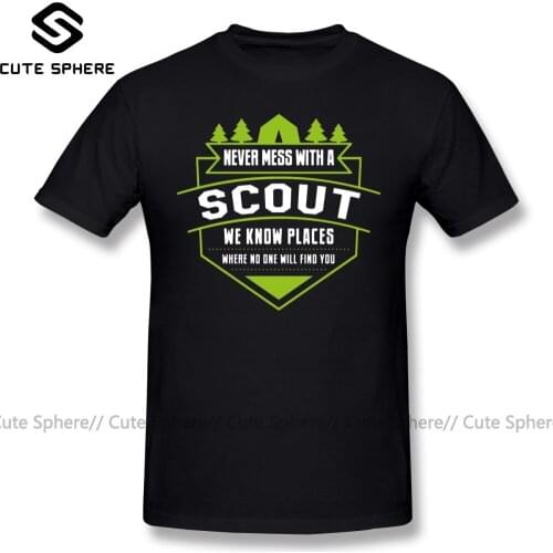 Boy Scout T Shirt Scout Leader T-Shirt Oversized Streetwear Tee Shirt Funny Graphic Male Short Sleeves 100 Percent Cotton Tshirt