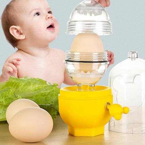 Golden Egg Stirring Blend Maker Kitchen Helper Cooking Tool Eggs Yolk Whisk Inside Mixer Kitchen Cooking Gadget