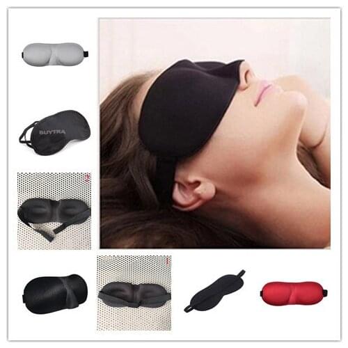 1pc 3D Sleep Mask Natural Sleeping Eye Mask Eyeshade Cover Shade Eye Patch Women Men Soft Portable Blindfold Travel Eyepatch