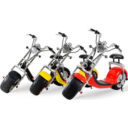 Powerful Electric Scooter 1500W Citycoco 2 Wheels Electric Bicycles 60V Adults Electric Scooter Motorcycle