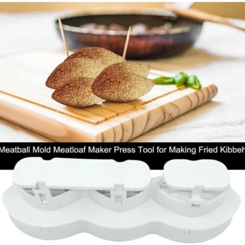 Meatball Maker Manual Meatloaf Mold Maker Kitchen Tools Stuffed Meatball kibbeh express Maker Processor Roll Cake Dessert Decor