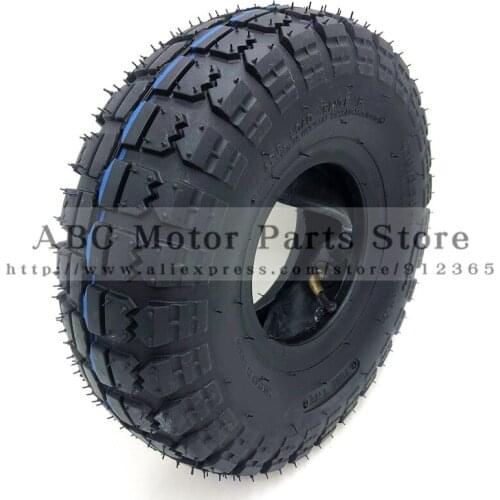 4.10/3.50-4 Tire Scooter tyre Mini ATV wheel tyre 3.50-4 Inner Tube fit for Kenda Wheel Tires Trolley