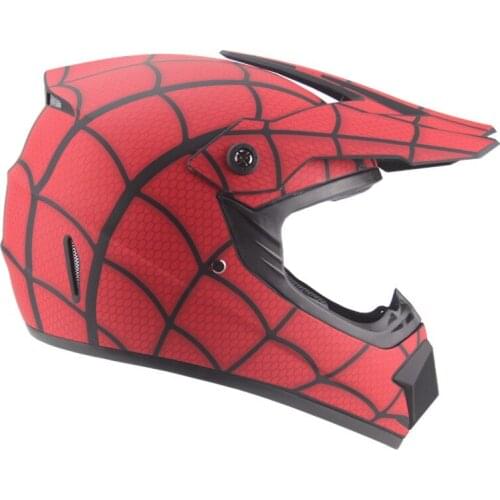 Kart cross country helmet child battery car helmet mountain bike spider web full helmet DH Downhill Helmet