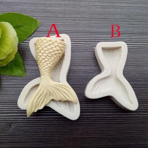 New Size Mermaid Tail Cake Decorating Tools Premium Cake Fudged Silicone Molding Exquisite Popular Kitchen Baking Gadgets