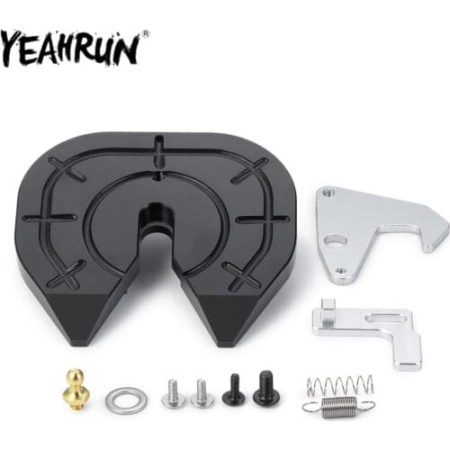 YEAHRUN RC Car Metal Coupler Grinding Discs Decoupling Disc Plate for 1:14 Tamiya Drag Head Tractor Truck Upgrade Parts