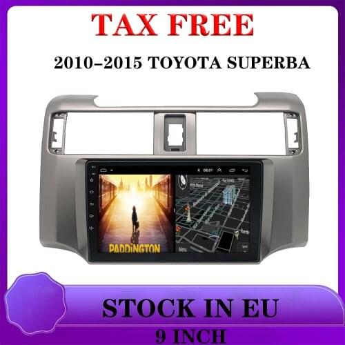 2Din AOTO radios for 2010-2015 Toyota 4Runner Android navigation car GPS integrated car reversing video bluetooth FM mp5 1+16G