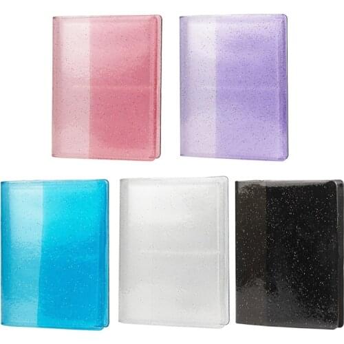 64 Capacity Cards Mini Holder Binders Albums for 6*9cm Game Card Sleeve Holder M12 21 Dropshipping