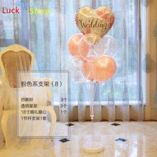Outdoor picnic outing scene layout wedding room floor table floating ballon decoration birthday child party bracket scene layout