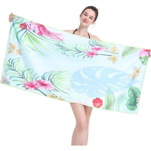 Newly Beach Towel Microfiber Quick Dry Pool Outdoor Gym Sports Shower Towel Super Water Absorbent Yoga Mat Compact Towel Travel