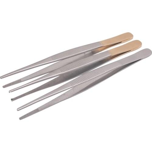 Tweezers straight elbow accessories tweezers tissue tweezers pet medical tweezers