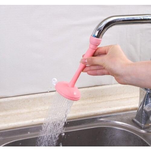 Silicone Kitchen Faucet Accessories Water Rotating Spray Tap Water Filter Valve Faucet Nozzle Tap Filter Water-saving Shower