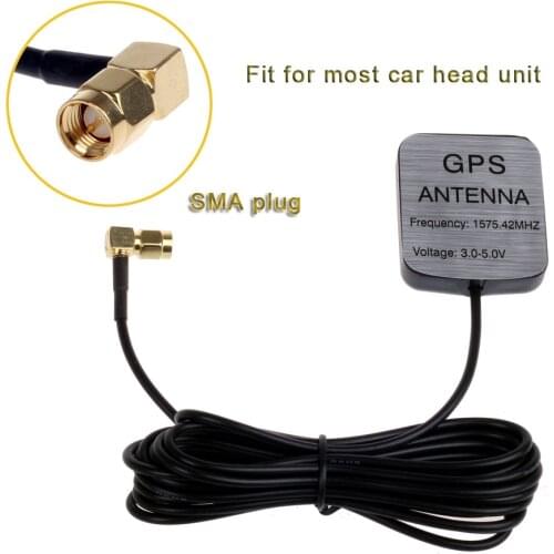 Ouchuangbo 3M GPS Navigation System Amplifier Antenna Car GPS Signal receiver Strengthen Position Locate SMA Connector