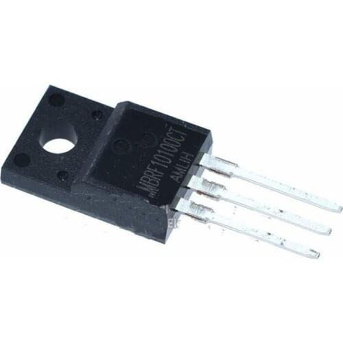 20pcs/lot new original plastic package MBRF10100CT 10100 is directly inserted into TO-220F