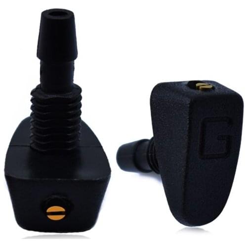 2PCS Universal Car Front Windshield Washer Nozzles Adjustment Auto Replacement Parts Water jet