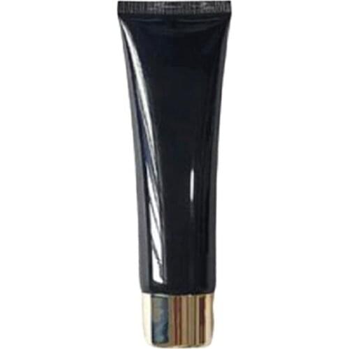 50ml Cosmetic Squeeze Soft Tube Facial Cleanser Empty Cosmetic Containers Refillable Acrylic Travel Bottle Black Tube 50pcs/lot