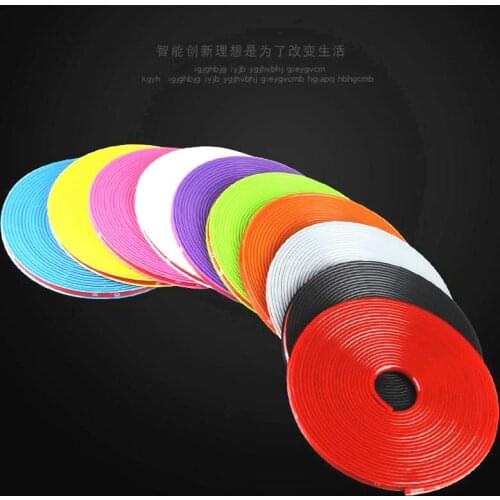 8 M Car Wheel Trim Decorative Ribs Rim Protector for Dodge Chery EMGRAND Geely