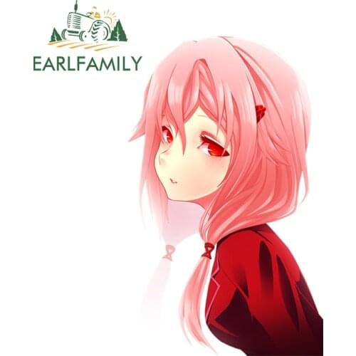 EARLFAMILY 13cm x 7.9cm for Guilty Crown Camper Decal Waterproof Car Sticker Motorcycle Refrigerator Personality Vinyl Car Wrap