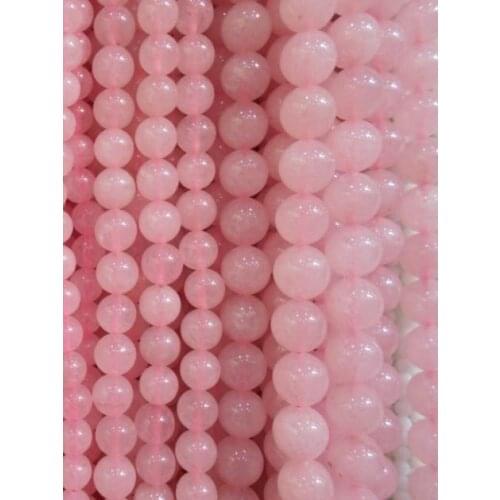 Crystal Rose Spacer loose beads natural stone beads Rose