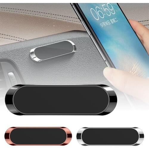 Magnetic Car Phone Holder Universal Paste Holder Stand Mini Portable Magnetic Car Air Vent Wall Mount Phone Navigator Support