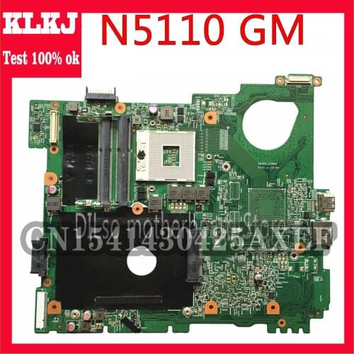 KLKJ N5110 Motherboard For DELL Inspiron 15R N5510 CN-0G8RW1 0G8RW1 G8RW1 HM67 DDR3 Original Test Motherboard Original 100% Work