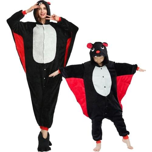 Cute Bat Pajamas Kids Unicorn Onesie Pajamas For Children Animal Cartoon Blanket Baby Costume Winter Boy Girls Licorne Onesies