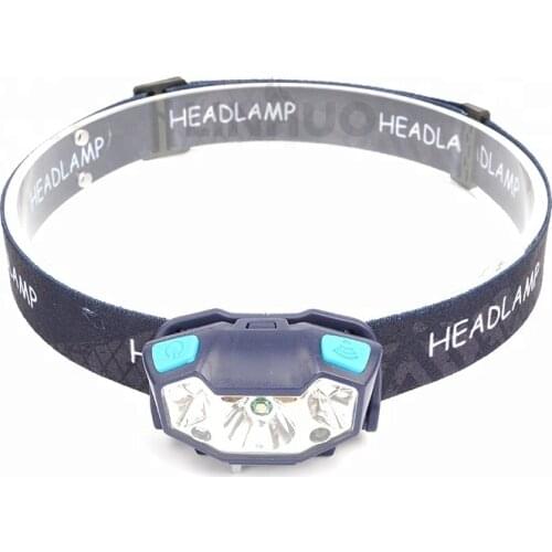 Mini Led Sensor Headlamp with 5 Lighting Modes USB Rechargeable Headlight Camping Hunting Flashlight Drop Shipping Support