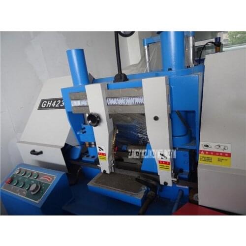 GH4235 Sawing Machine Woodworking Machine Tools Band Saw Machine Horizontal Metal Band Sawing Machine 380V 3KW 27,45,69m/min