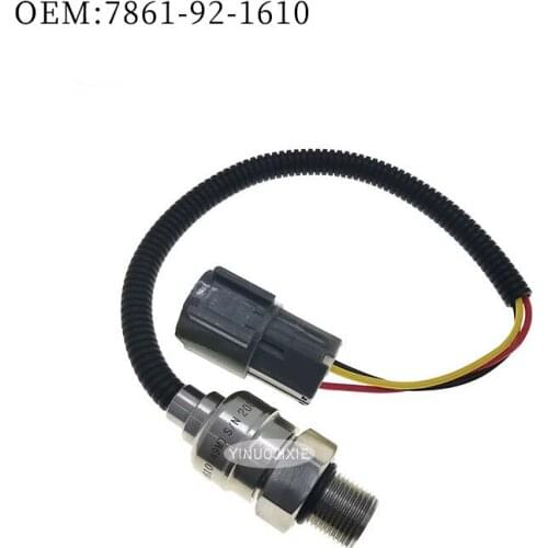 For Komatsu excavator PC200-6 high pressure sensor 49Ma hydraulic pump pressure switch OE:7861-92-1610 7861921610