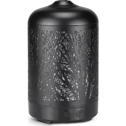 Metal Tree Essential Oil Diffuser 100Ml Aroma Diffuser Ultrasonic Aromatherapy Humidifier Cool Mist Maker for Home Office