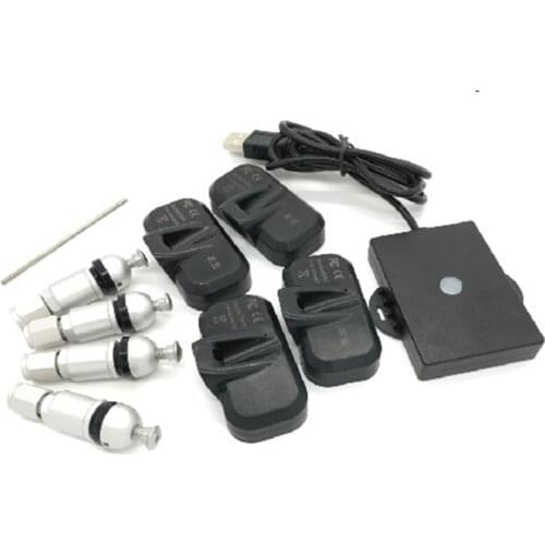 USB Android TPMS Car Tire Pressure Monitoring System Display Internal Sensors Android Navigation Tyre Pressure Alarm