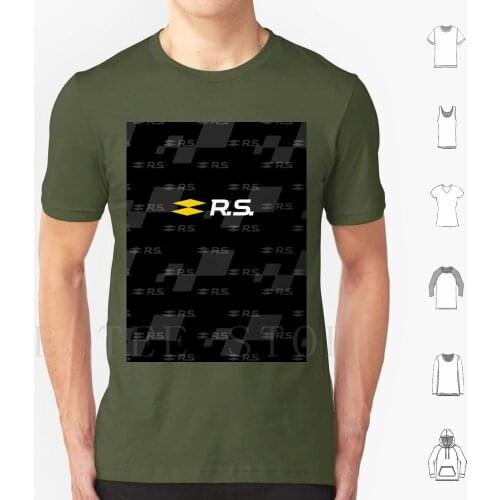 Sport | Rs | Car T Shirt Cotton Men Diy Print Sport Rs Car Motorsport Clio Megane Zoe Rs Rs Sport