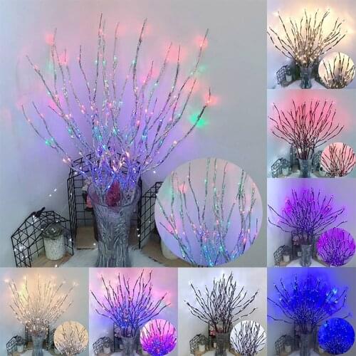 Tree Branch Light Simulation Tree Branch LED Lights Room Bedroom Layout Night Light Decorative String Lights Home Accessories