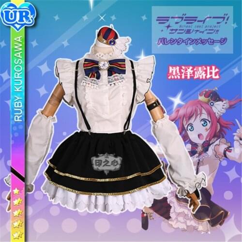 Love live sunshine Circus Kurosawa Ruby Unawakened Training Suit Cosplay Costumes O