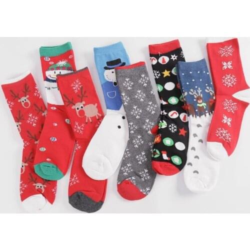 In Tube Socks Christmas Stockings Ms Reindeer Cotton Personalized Christmas Stockings Child Snowman Christmas Socks Santa Claus