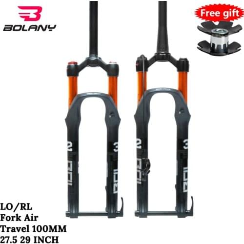 MTB Fork 100mmTraver 32 RL 29er Inch Suspension Fork Lock Straight Tapered Thru Axle QR Quick Release Fo bicycle Accesorios