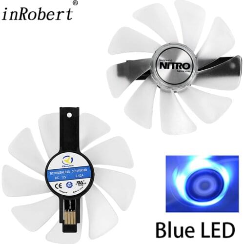 1PCS 95mm CF1015H12D DC 12V Cooler Fan Replacement for Sapphire NITRO RX580 Pulse RX5xx RX480 8G RX 470 4G GDDR5 RX570 4G / 8G