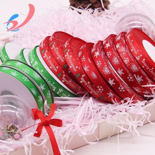 1cm*10yards Ribbons for Christmas decoration Gift Wrapping Wedding Decoration Hair Bows DIY cake ribbons decoration accessories