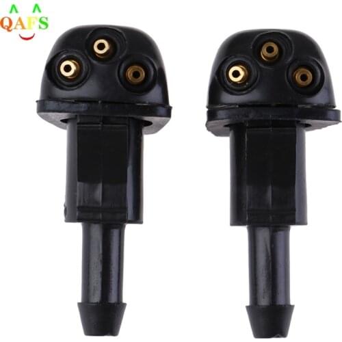 Hot sale 2Pcs Plastic high quality Windshield Wiper Washer Spray Nozzle