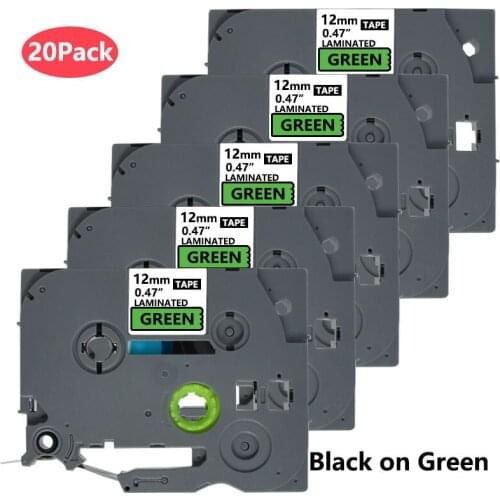 20pack Laminator tze231 tze232 brother tze334 Compatible for brother tze-231 brother label tape brother p-touch rotuladora label