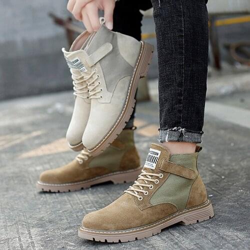 Sneaker shoe black hot casual sale Sneaker footwear high for flat wear Mens man top Casual hightop fashion mens boots men 2020